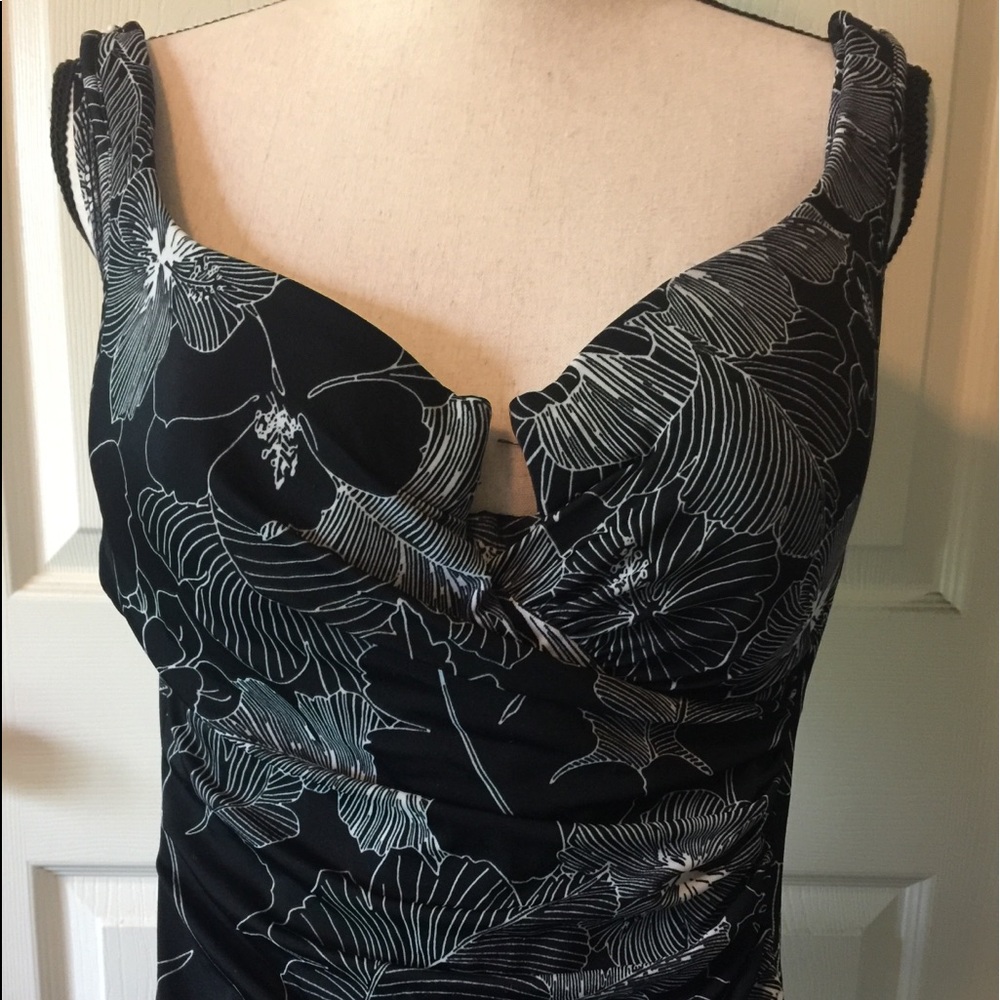 Woman’s one piece bathing suit